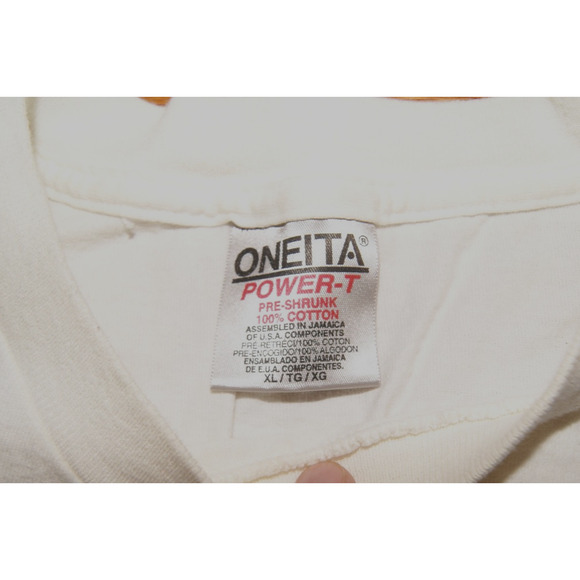 Vintage 90s BLUE ANGELS 50 Years Of The Blues XL White TShirt 1996 Sophos - Picture 4 of 7